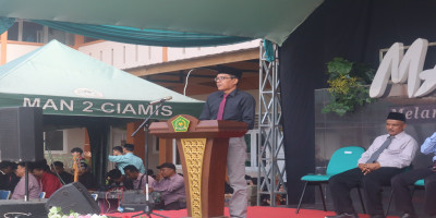 “Nol Rupiah, Penuh Makna”, Perpisahan Siswa MAN 2 Ciamis Tuai Apresiasi