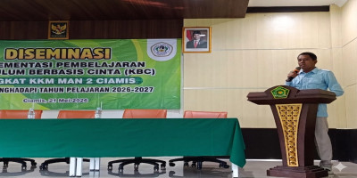 Diseminasi Kurikulum Berbasis Cinta Digelar di MAN 2 Ciamis, Guru Didorong Terapkan Nilai Panca Cinta