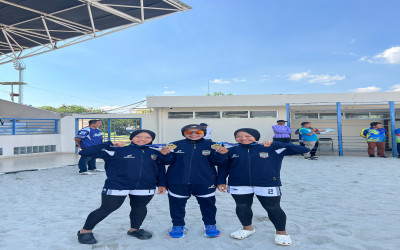 Silva dan Silvi Bawa Pulang Emas Voli Pasir untuk Ciamis di POPDA XIV Jabar 2025